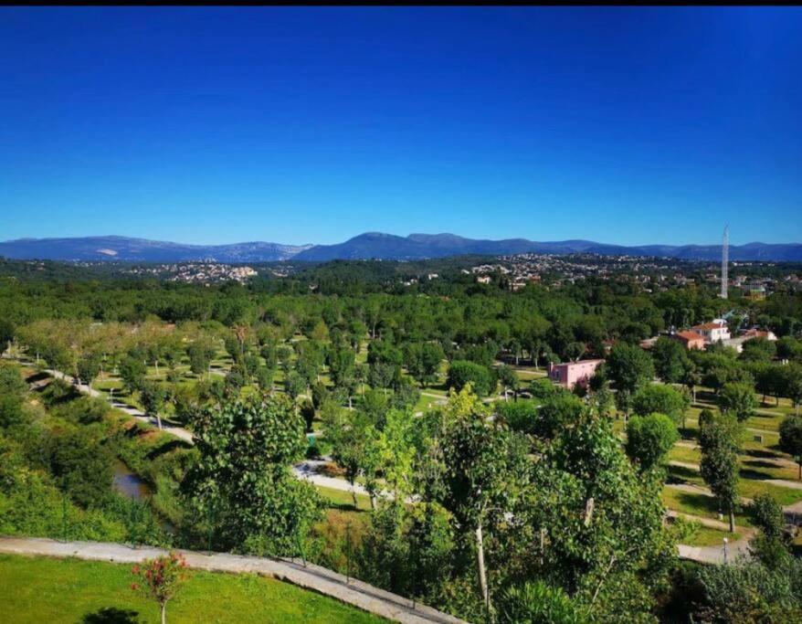 Superbe Appartement, Piscine, Vue Mer Et Montagnes Antibes Eksteriør bilde