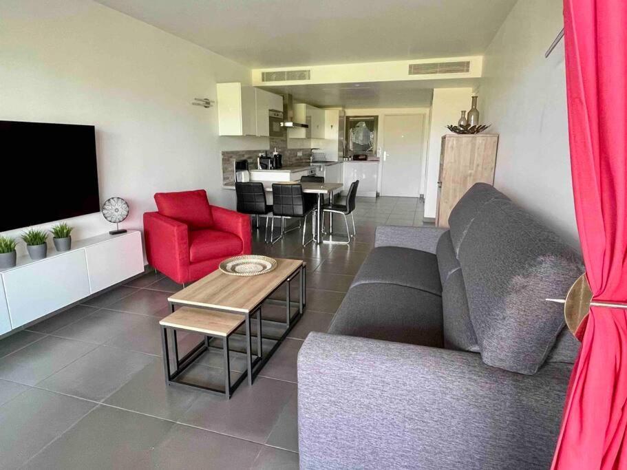 Superbe Appartement, Piscine, Vue Mer Et Montagnes Antibes Eksteriør bilde